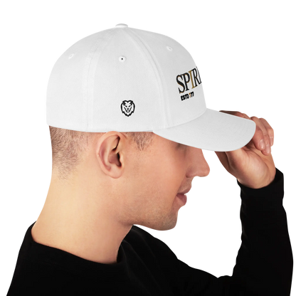 Premium SpiritFed White FITTED (LIONHEARTED EDITION) SPIRIT.FED