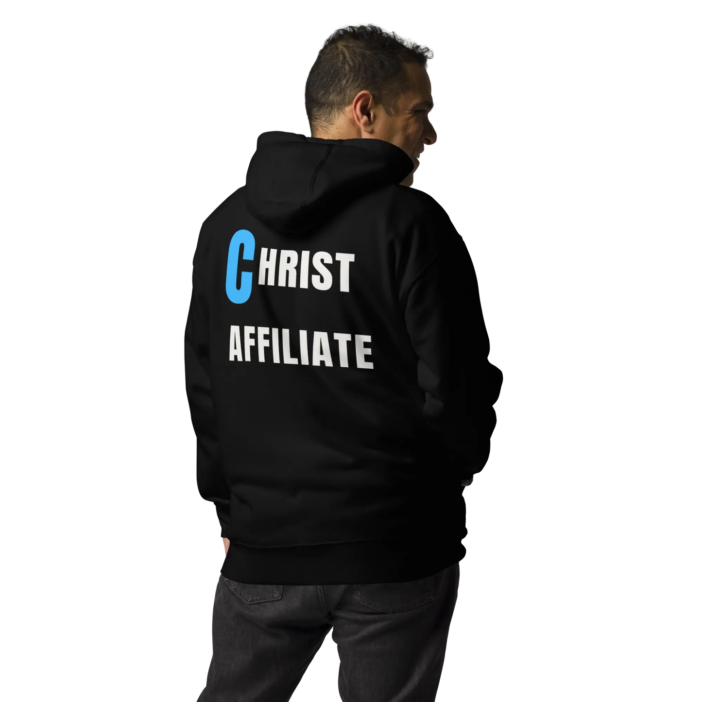 SPIRITFED Black Hoodie (CHRIST AFFILIATE EDITION) SPIRIT.FED