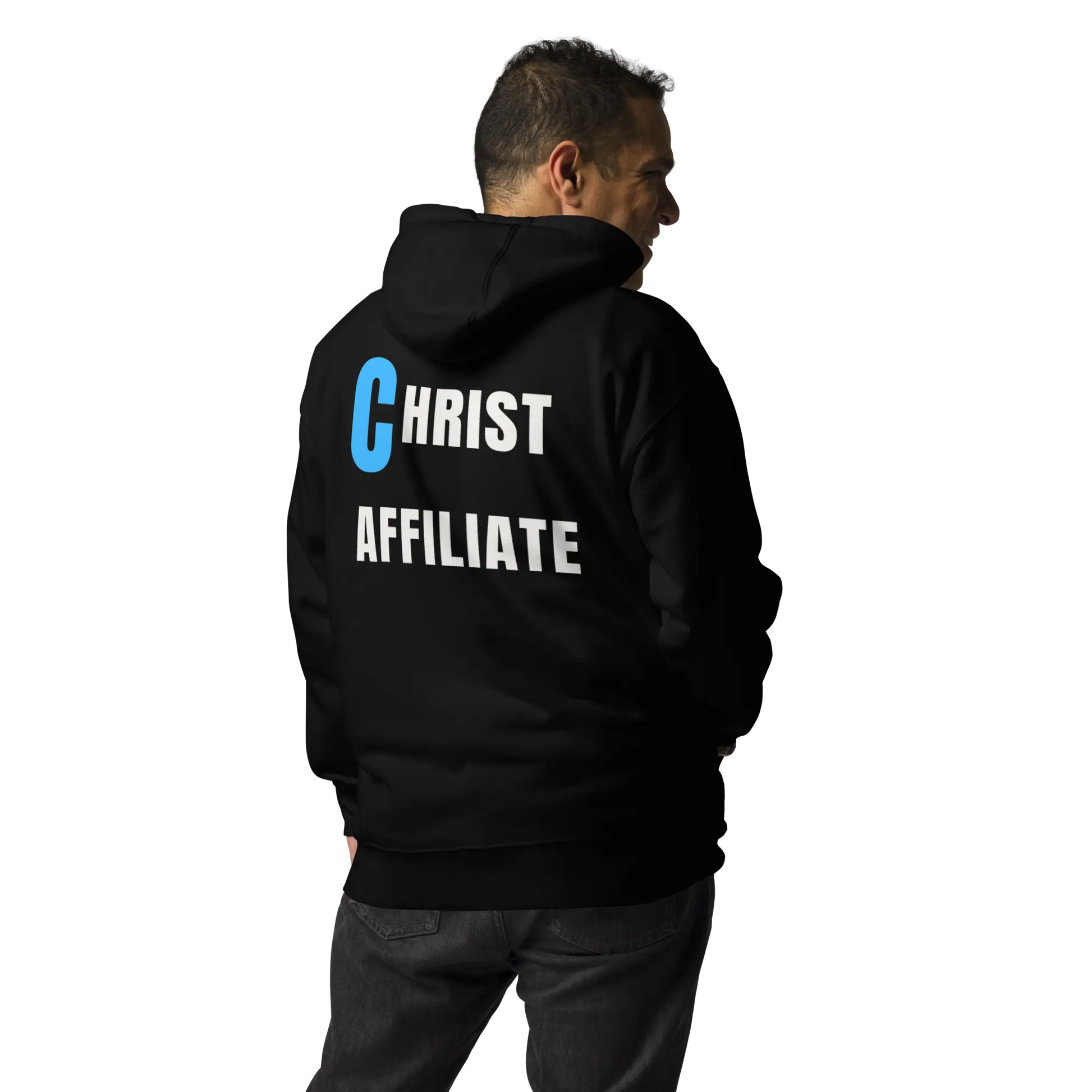 SPIRITFED Black Hoodie (CHRIST AFFILIATE EDITION) SPIRIT.FED