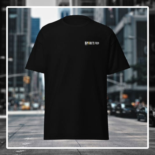 SPIRITFED Classic Black Shirt