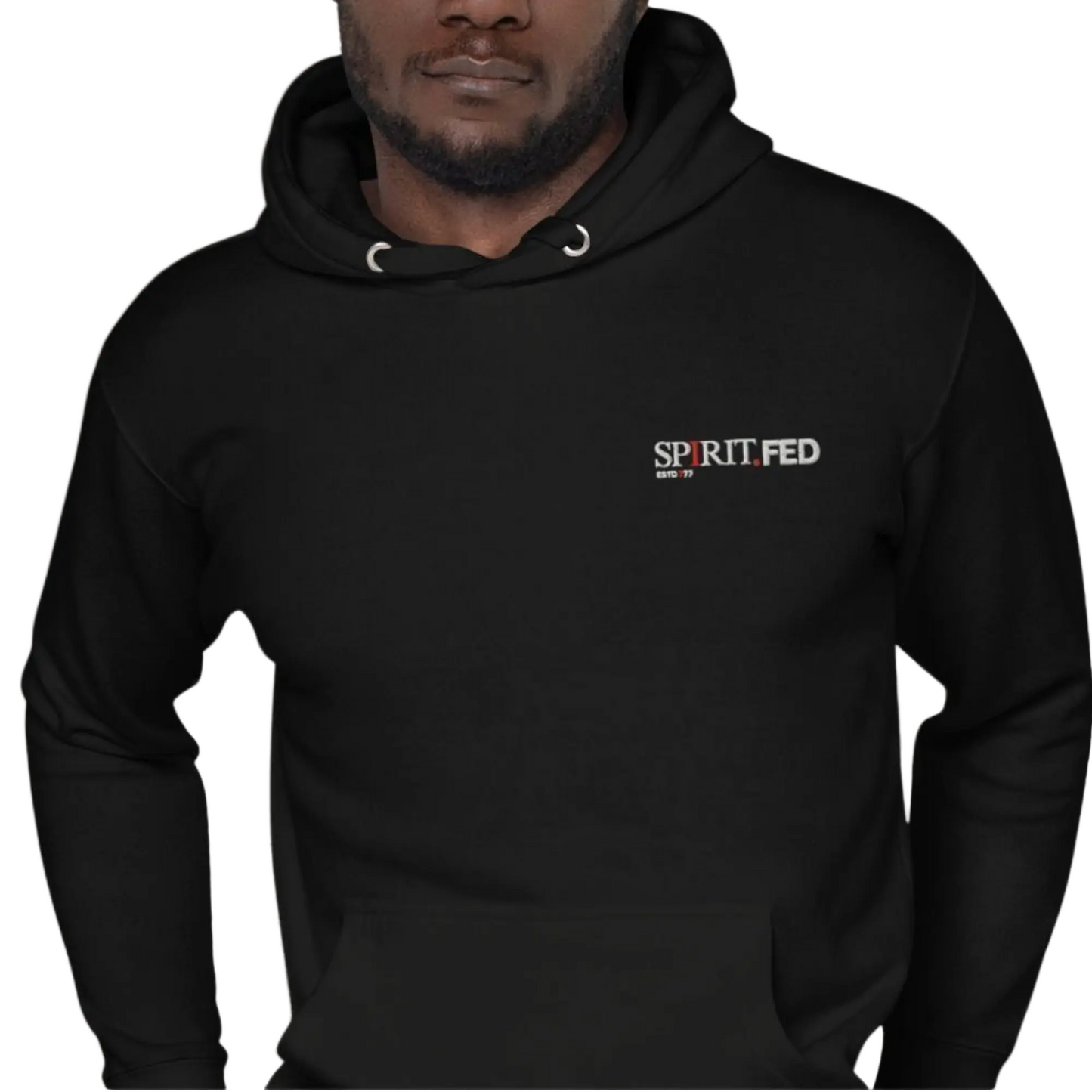 SPIRITFED Black (Saved Not Soft EDITION) HOODIE - SPIRIT.FED