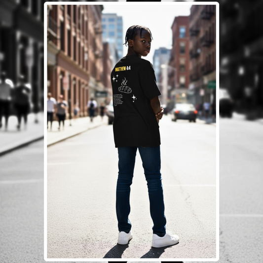 SPIRITFED Classic Black Shirt