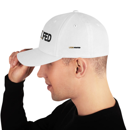 Premium SpiritFed White FITTED (LIONHEARTED EDITION) SPIRIT.FED