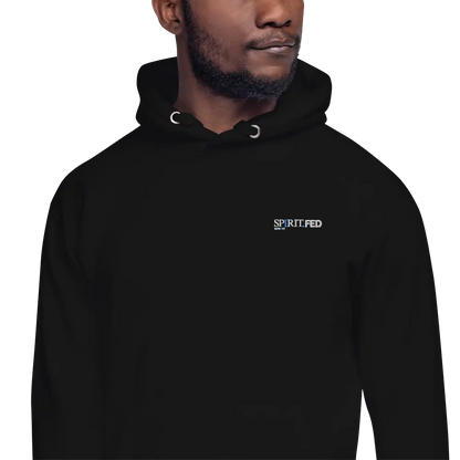 SPIRITFED Black Hoodie (CHRIST AFFILIATE EDITION) SPIRIT.FED