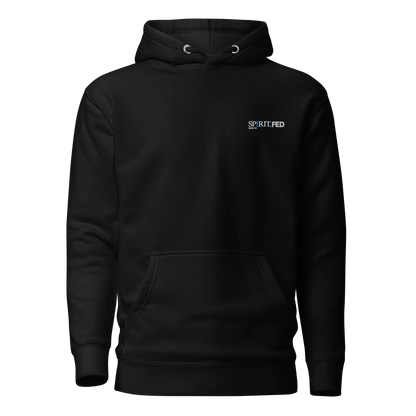 SPIRITFED Black Hoodie (CHRIST AFFILIATE EDITION) SPIRIT.FED