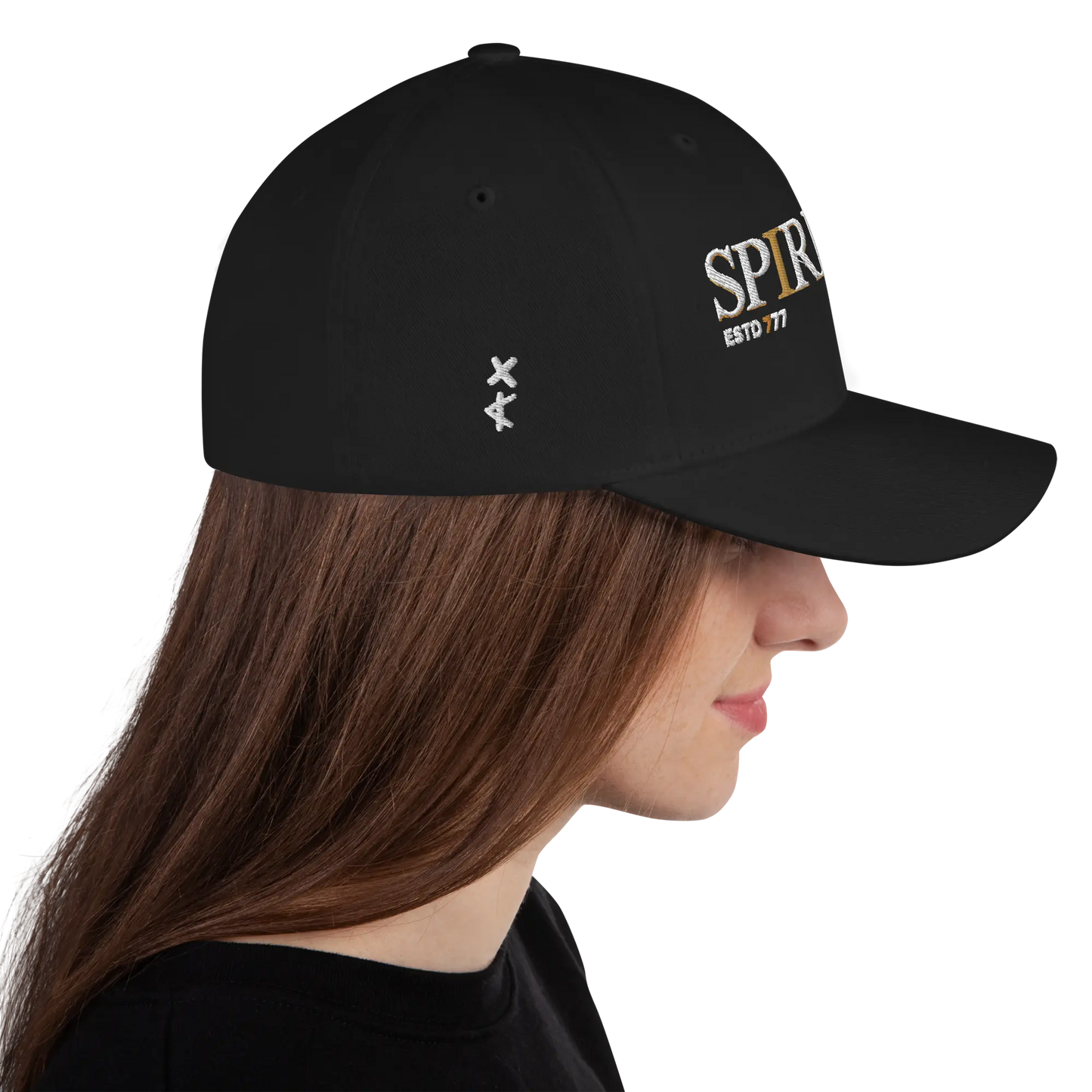 Premium SpiritFed Black FITTED (GIANT SLAYER EDITION) SPIRIT.FED