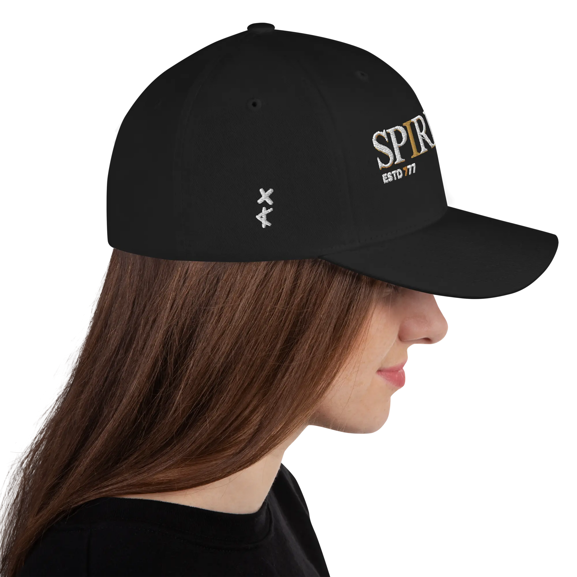 Premium SpiritFed Black FITTED (GIANT SLAYER EDITION) SPIRIT.FED