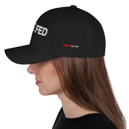 Premium SpiritFed Black FITTED (GIANT SLAYER EDITION) SPIRIT.FED