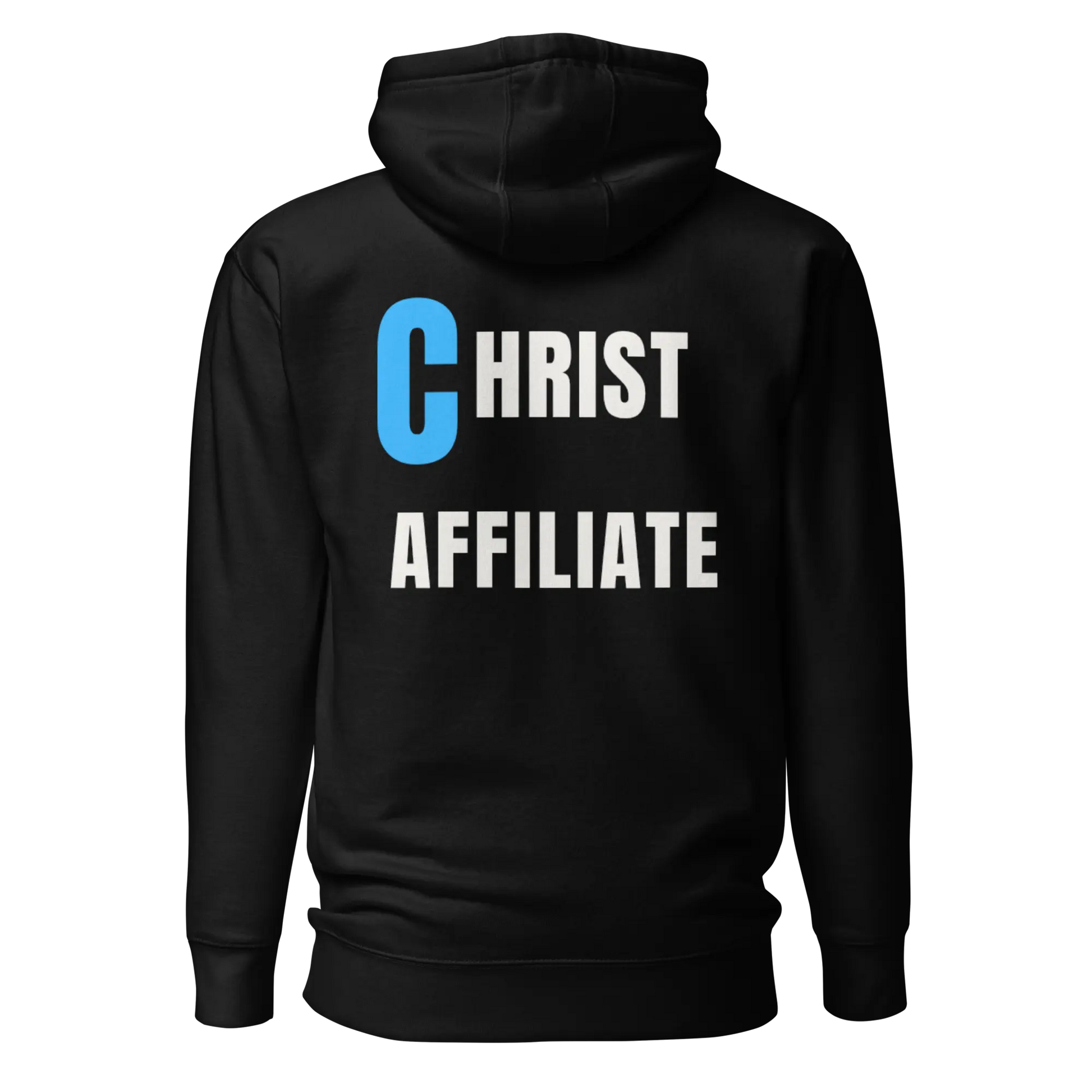 SPIRITFED Black Hoodie (CHRIST AFFILIATE EDITION) SPIRIT.FED
